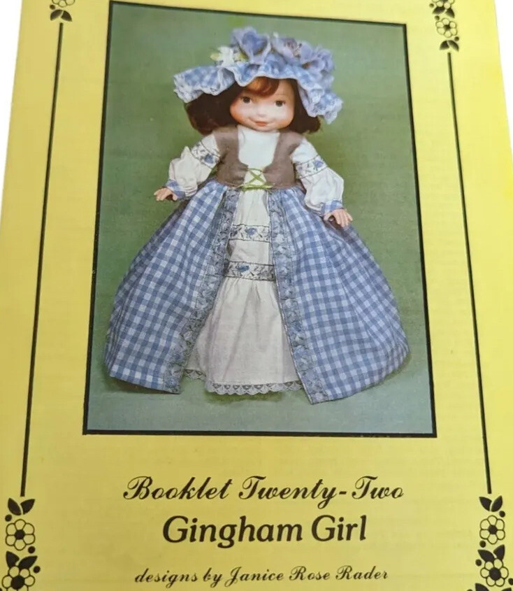 Vtg Mandy Doll Clothes Pattern 16