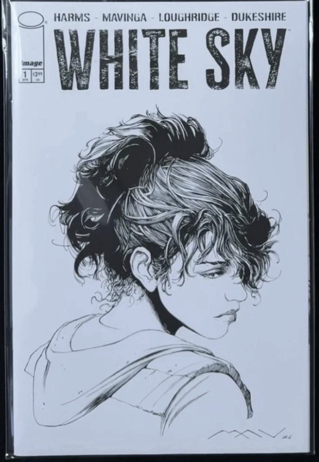 WHITE SKY #1 - THIRD 3RD PRINT TRINITY VARIANT COVER - LTD 500 - PRE-SALE🔥🔥🔥
