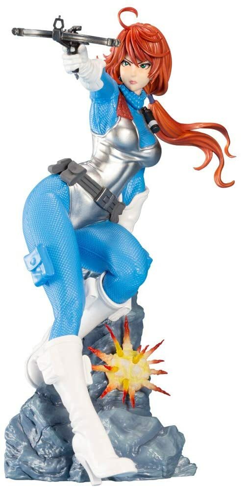 Kotobukiya Bishoujo G.I. Joe Scarlett Sky Blue Color Statue Figure SV279 InStock