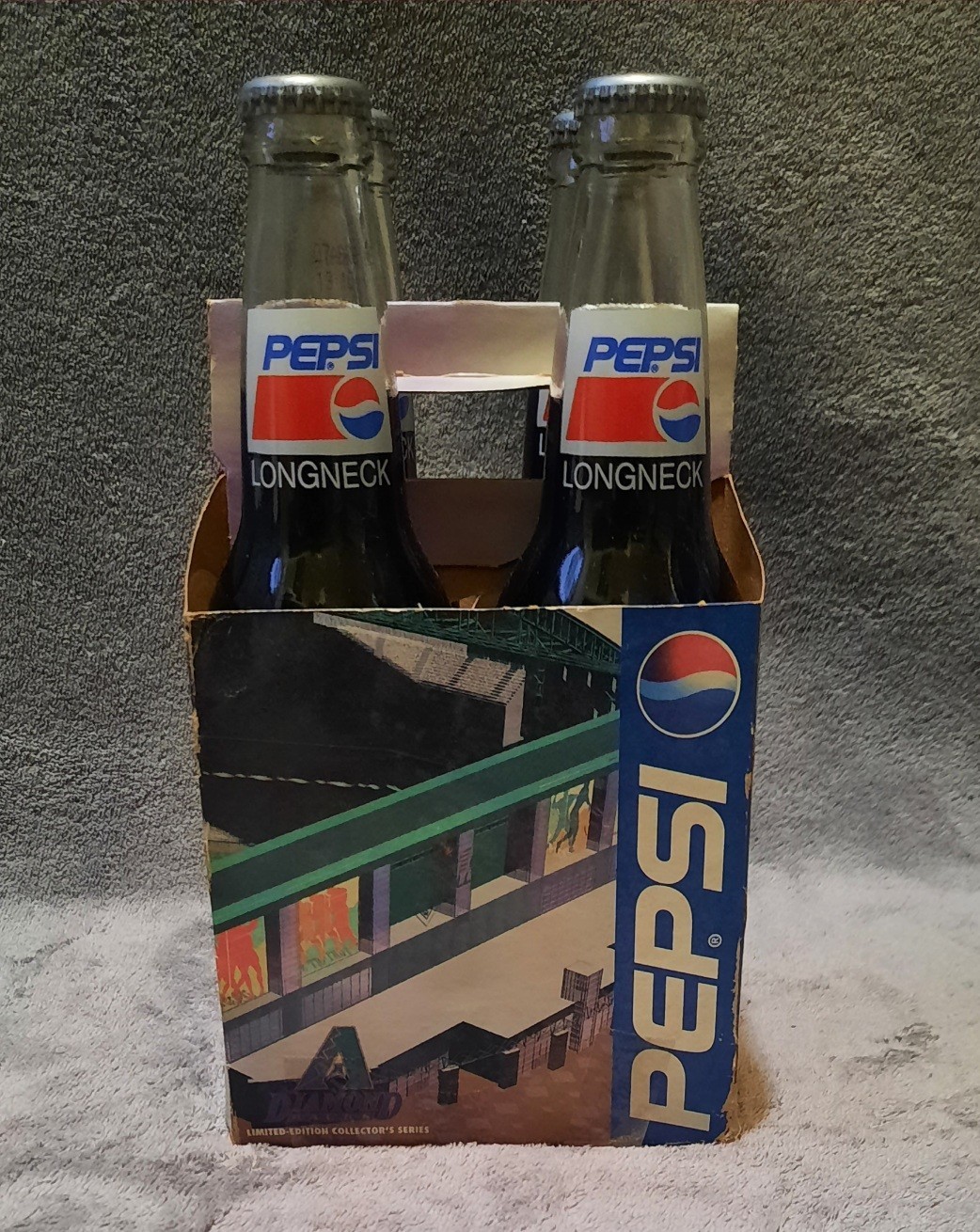 Pepsi Glass Bottles 4 Pack Arizona Diamondbacks Unopened Limited Edition