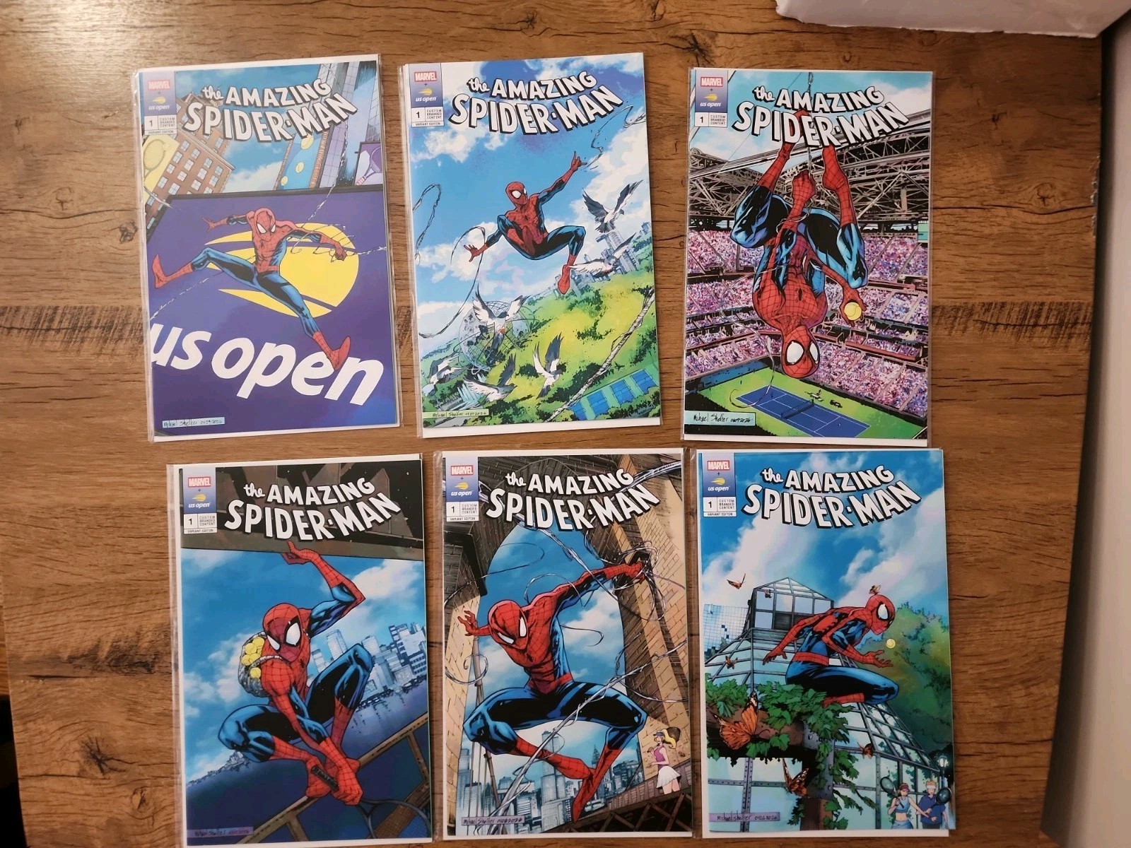 US Open Amazing Spiderman All 5 Boroughs Limited To 1000 Of Each Borough Bonus
