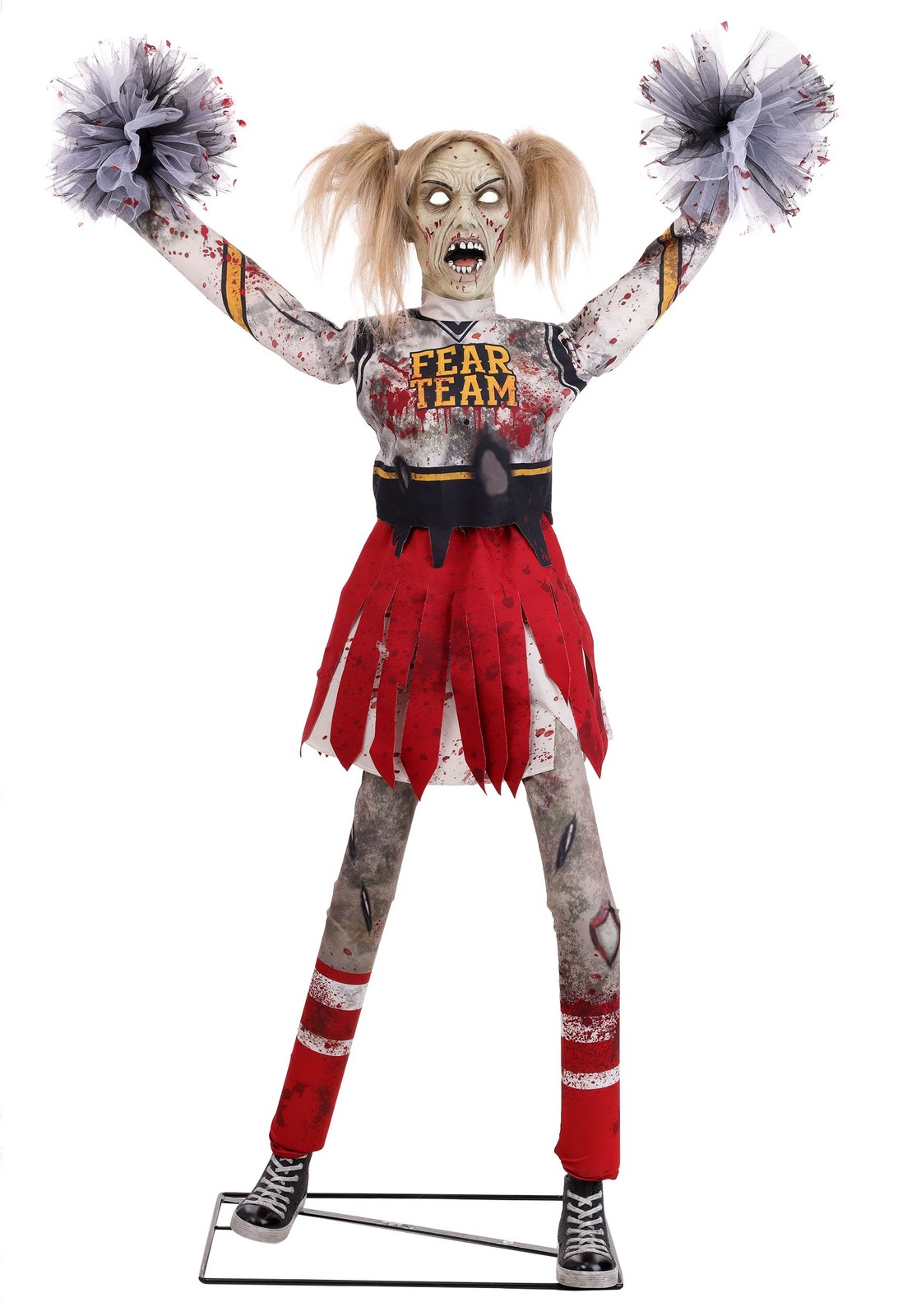 5.3FT Dead Squad Debbie the Zombie Cheerleader Animatronic Decoration 5.3FT Dead Squad Debbie the Zombie Cheerleader Animatronic Decoration
