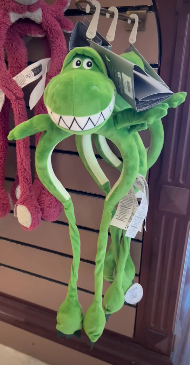 Exclusive Disneyland Paris Toy Story Rex Dinosaur Moving Arms Ears Headband NWT