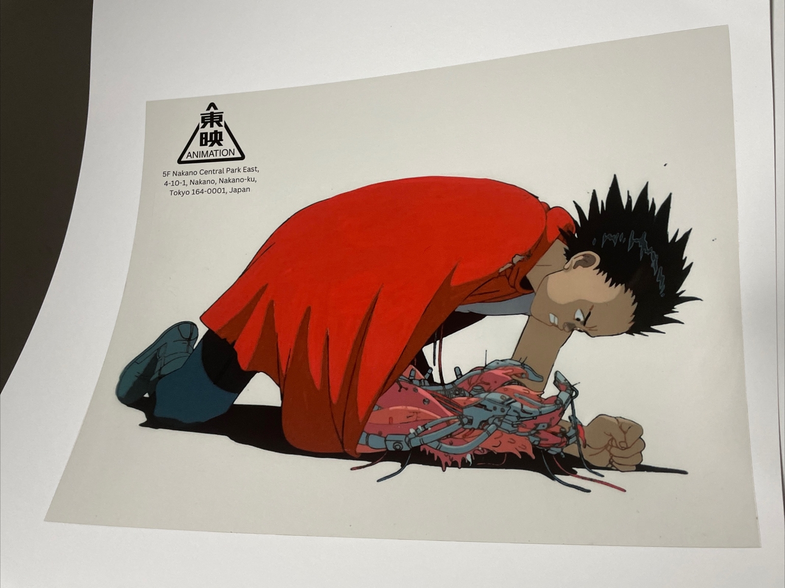 AKIRA Animation Cel Print Publicity Concept Anime Art Manga Akira Movie TOIE I14