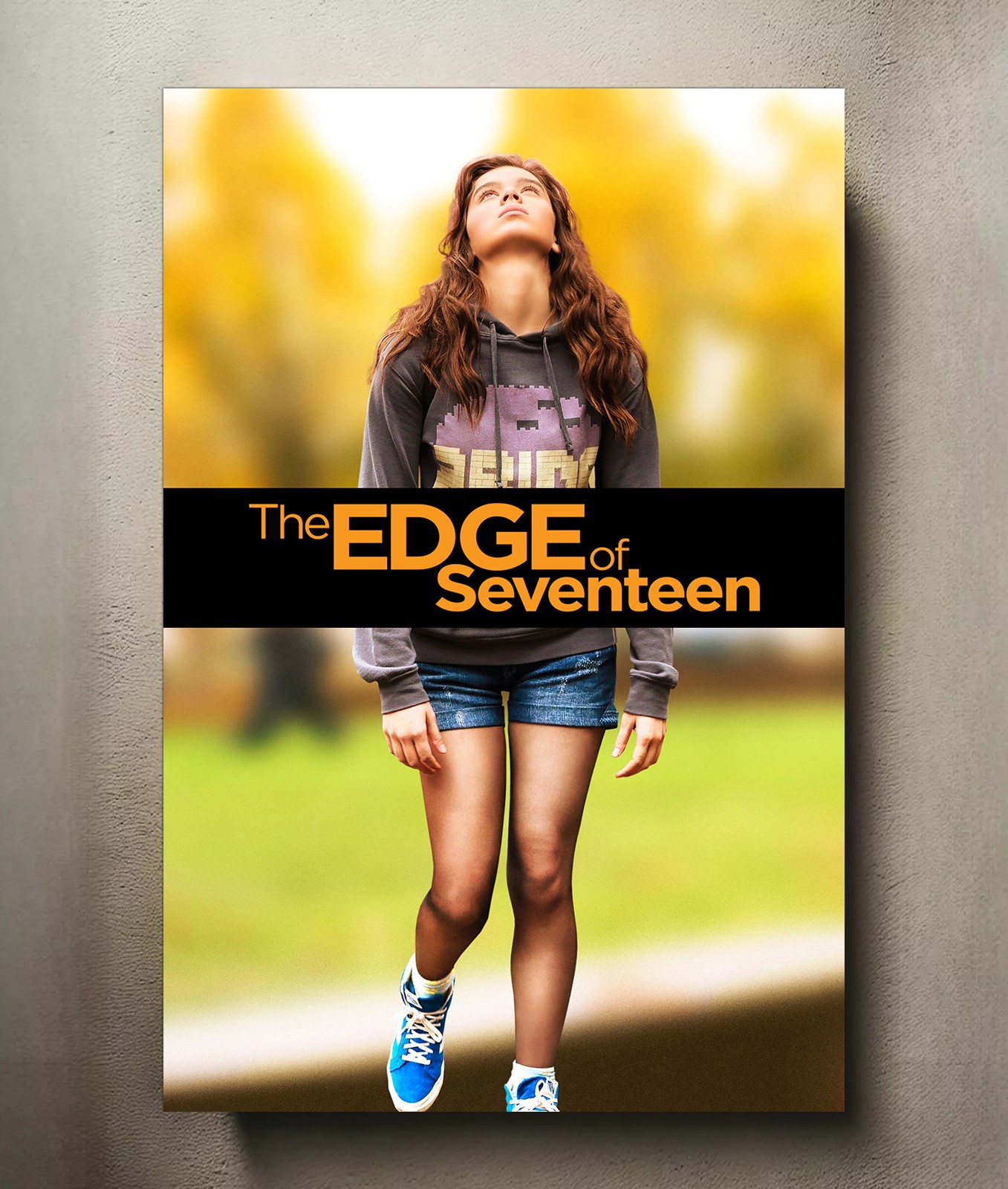 The Edge of Seventeen 8x12 Metal Movie Poster Sign