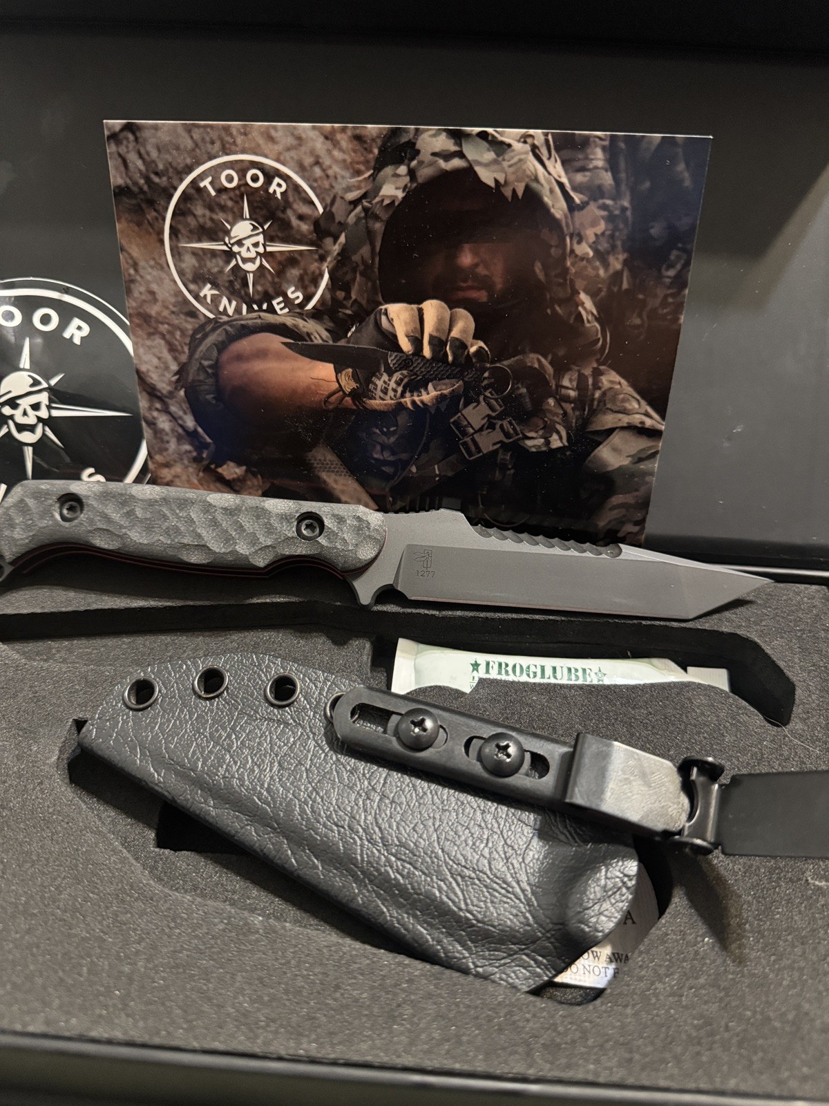 TOOR KNIVES darter s  Fixed Blade Knife Haley strategic 