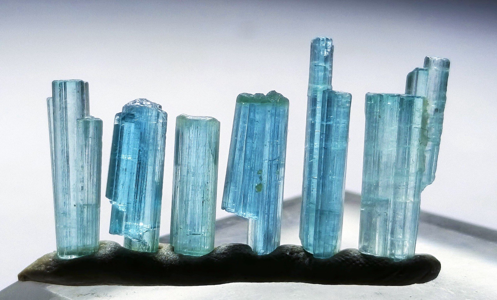 Top Quailty Neon Blue Tourmaline Crystals Parcel.