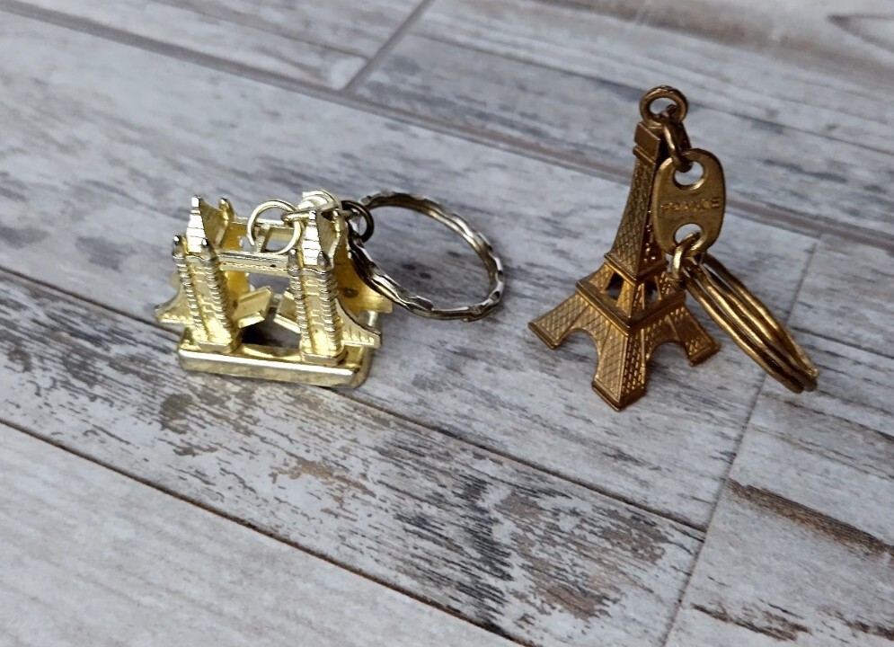mini collection of keychains 