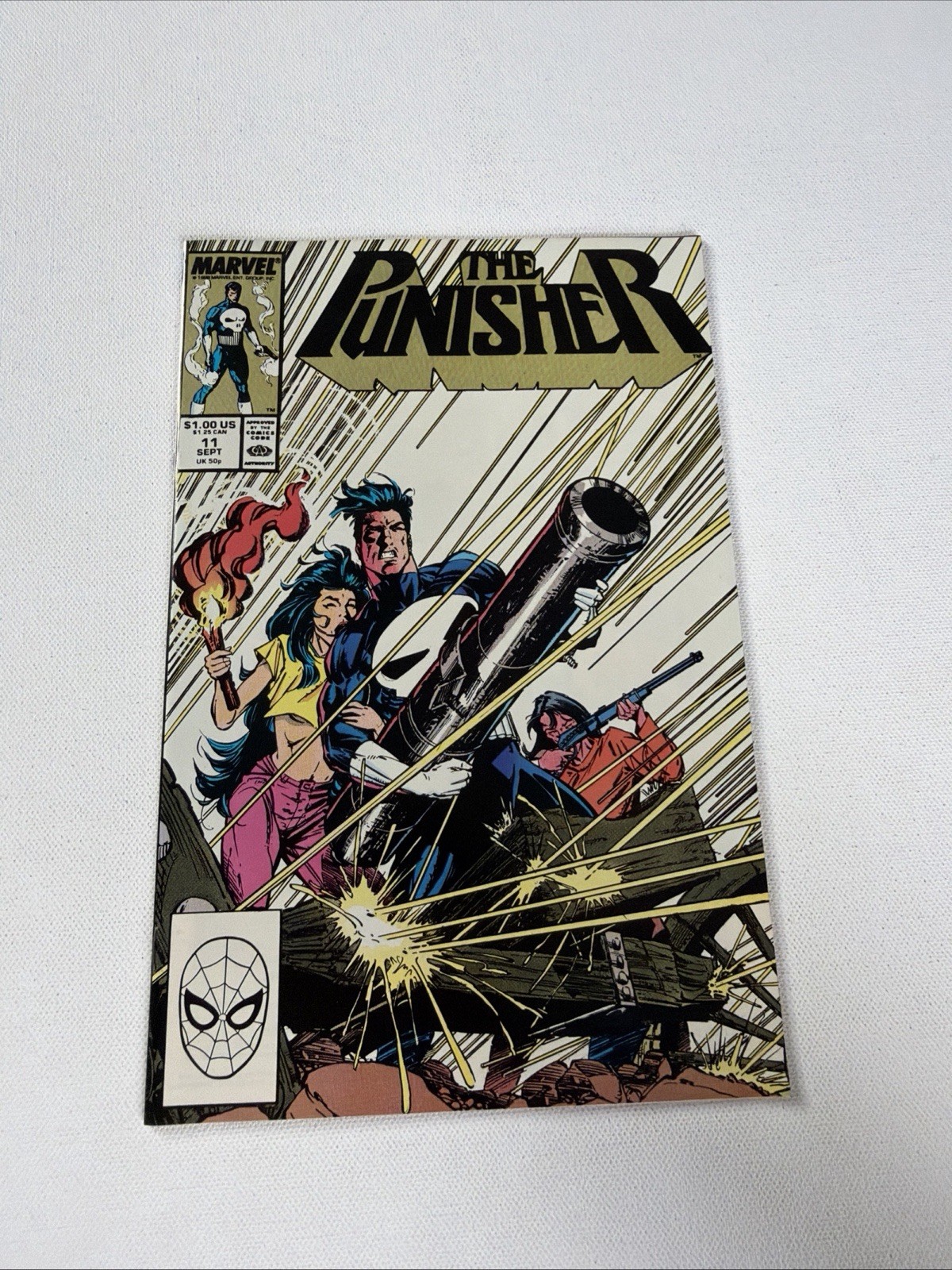Punisher #11 Vol. 2 1988 Marvel Comics Comic Book