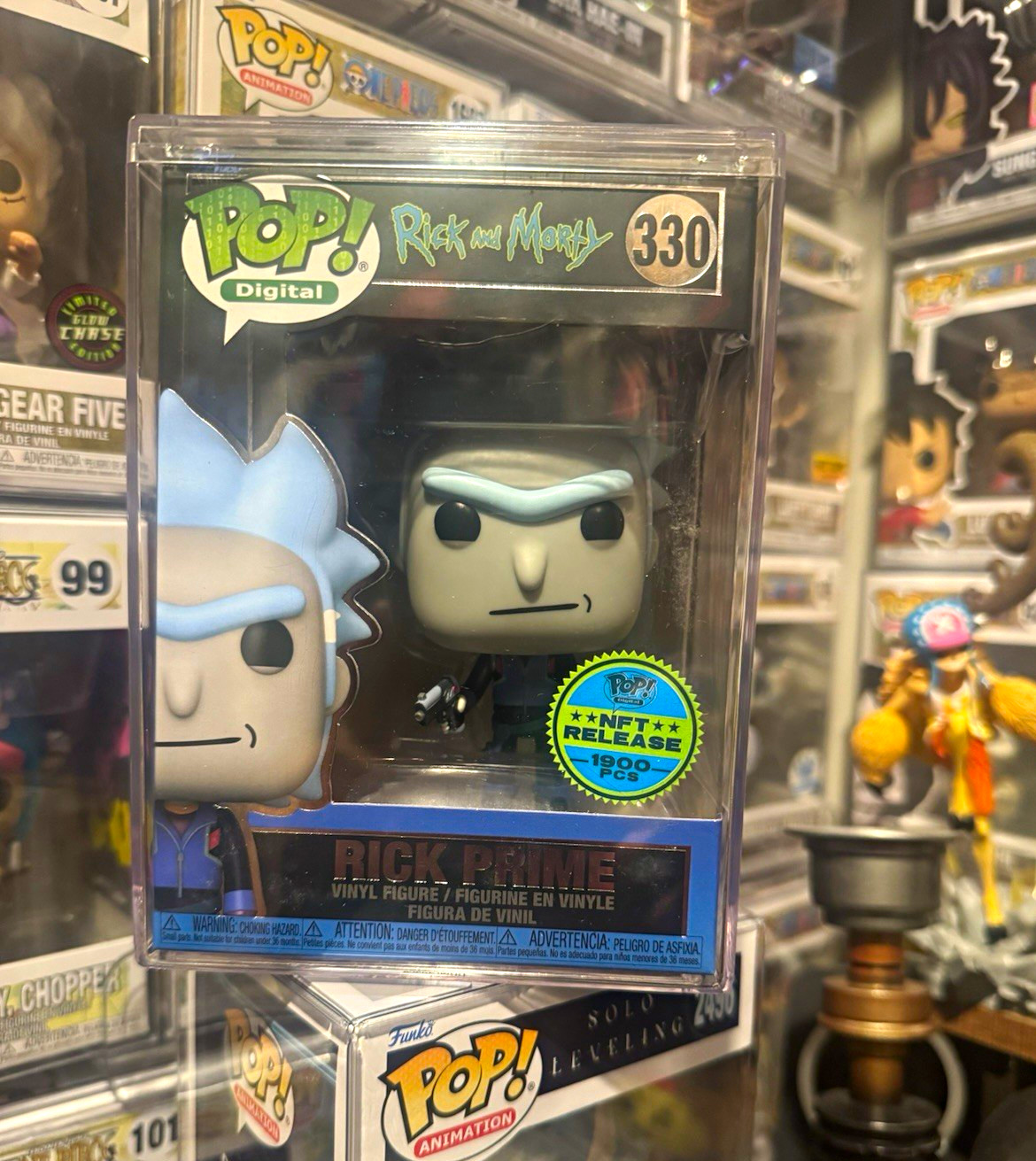 Funko Pop Digital: Rick and Morty - Rick Prime (NFTRelease) #330 1900pcs