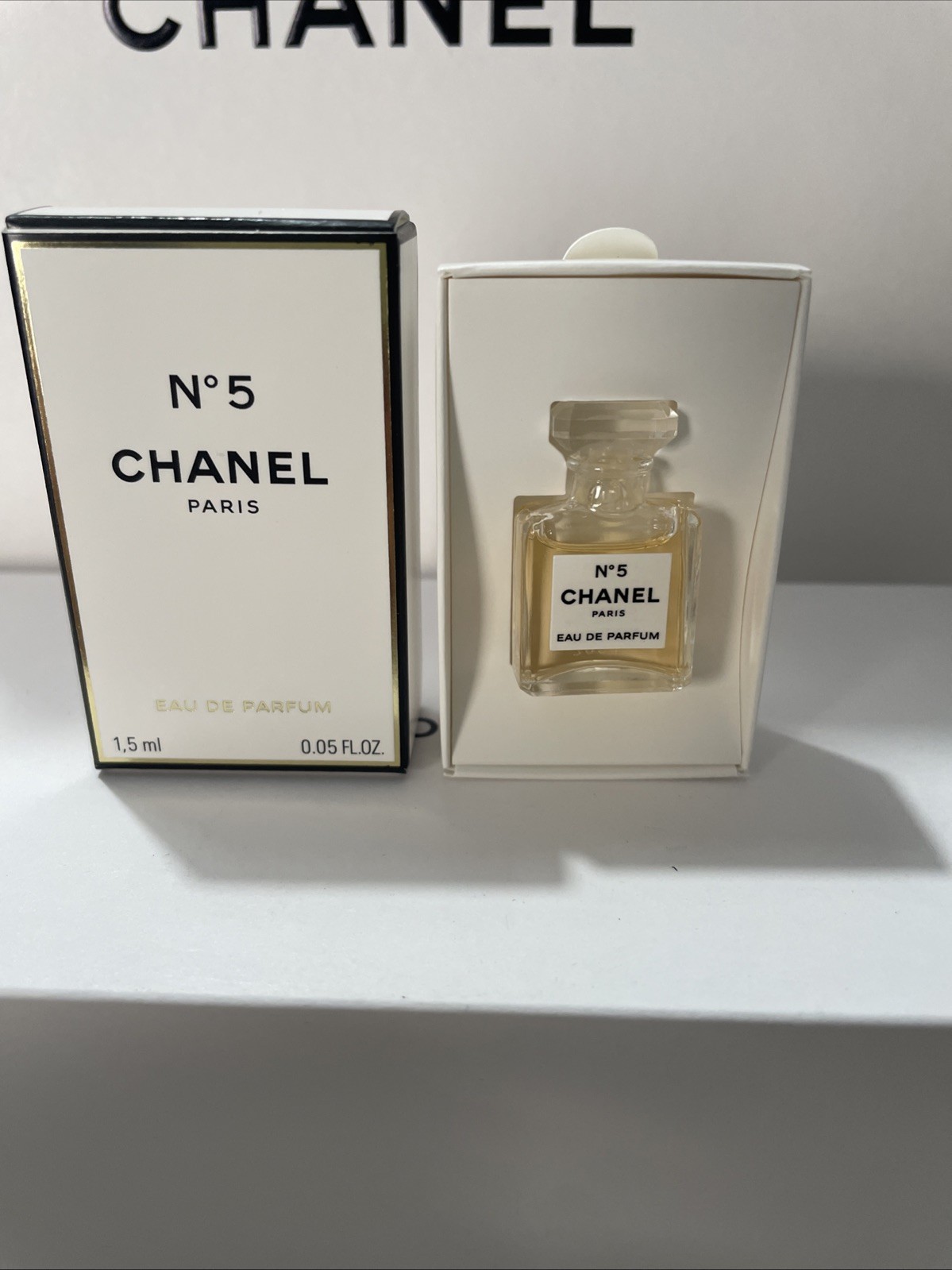 Chanel Mini Perfume N 5 Classic Collectible Box 