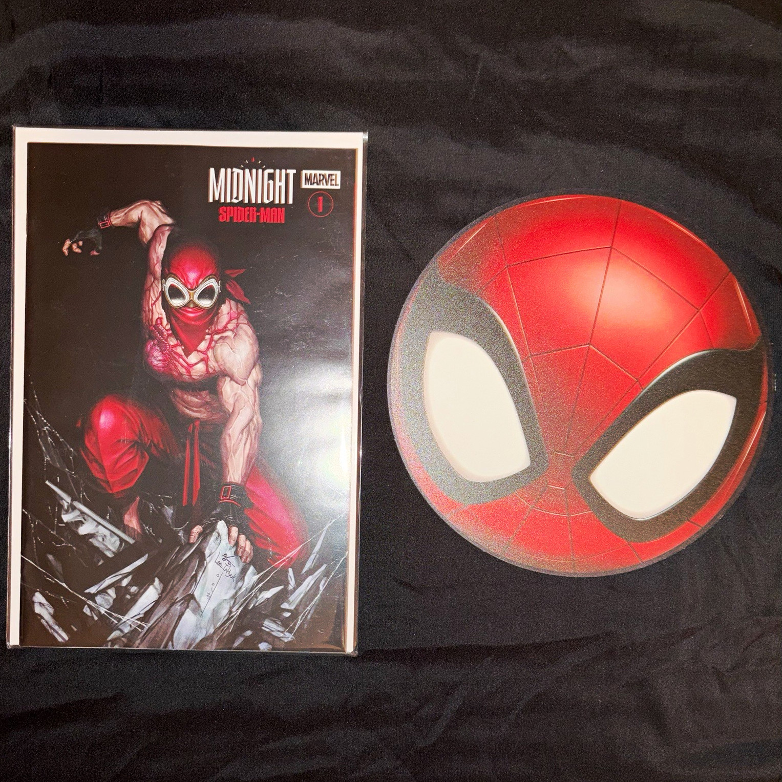 Comic Con Exclusive Midnight Spiderman Comic Book