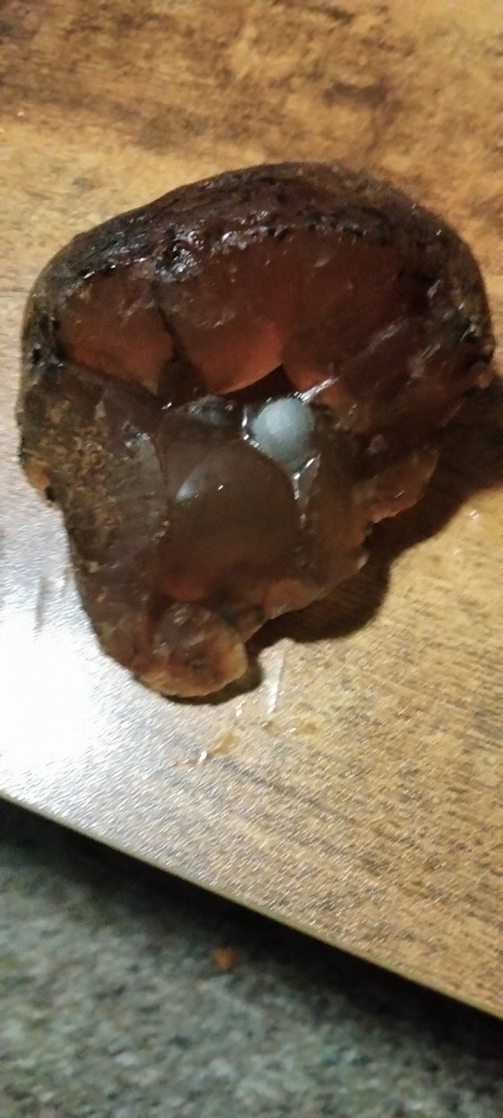 Very Unique One Of A Kind  Carnelian Agate Mammoth Effigy Stone