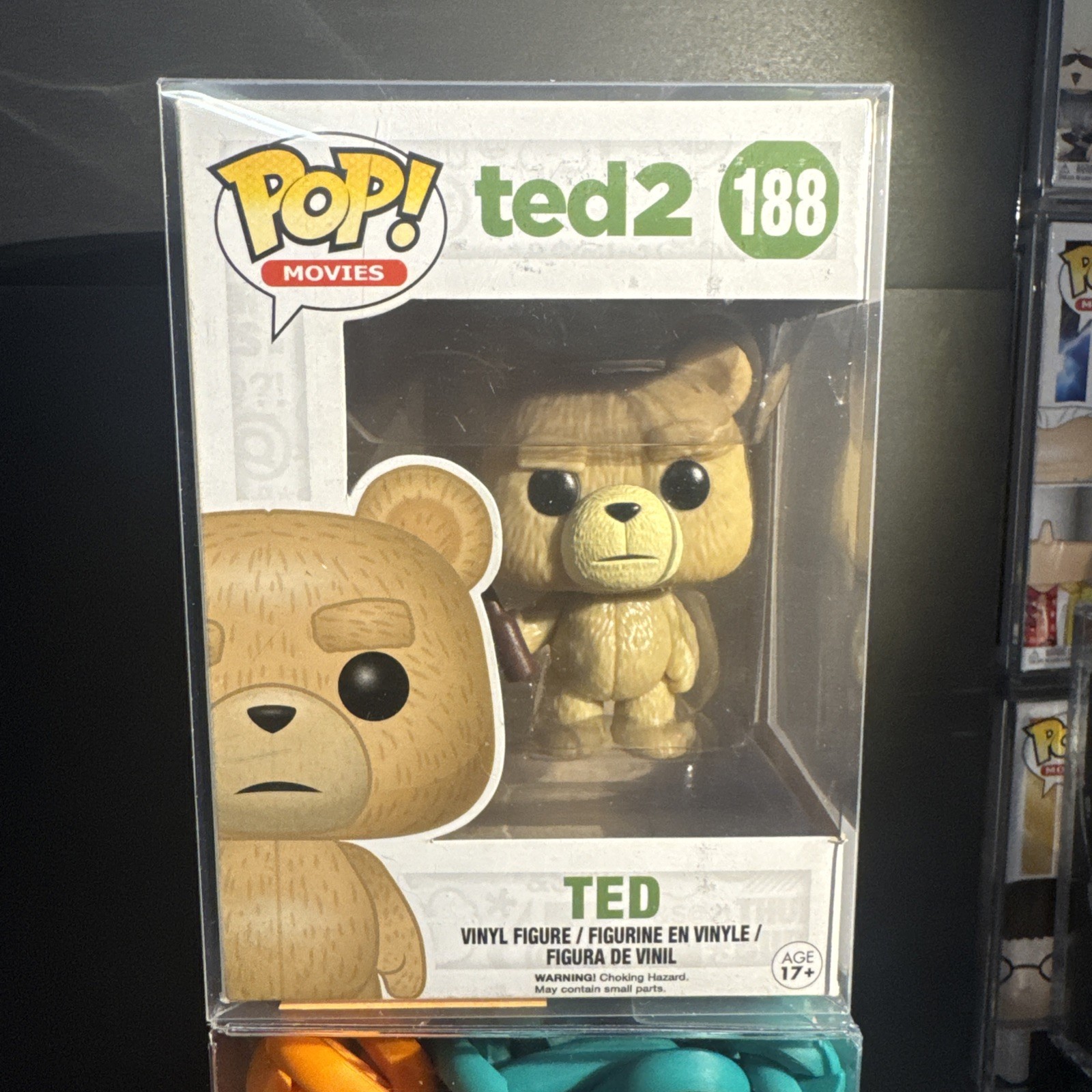 Funko Pop Vinyl: Ted (w/ Beer) (Brown) #188