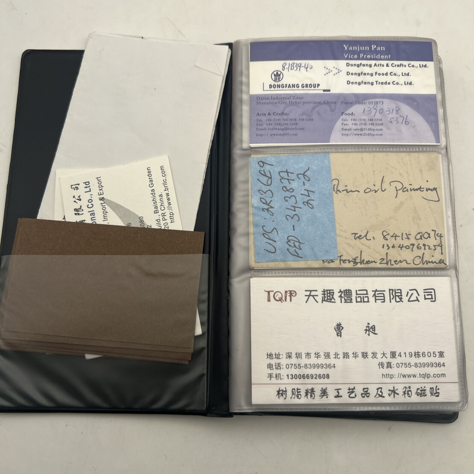 Chinese Business Cards Mixed Lot Of 129 Jewelry Sourcing & manufacturing trip