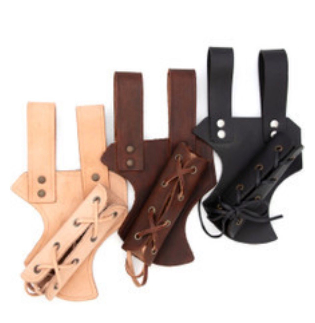 Hand Stitched Genuine Leather Sword Frog Belt Holder  Medieval LARP Holster