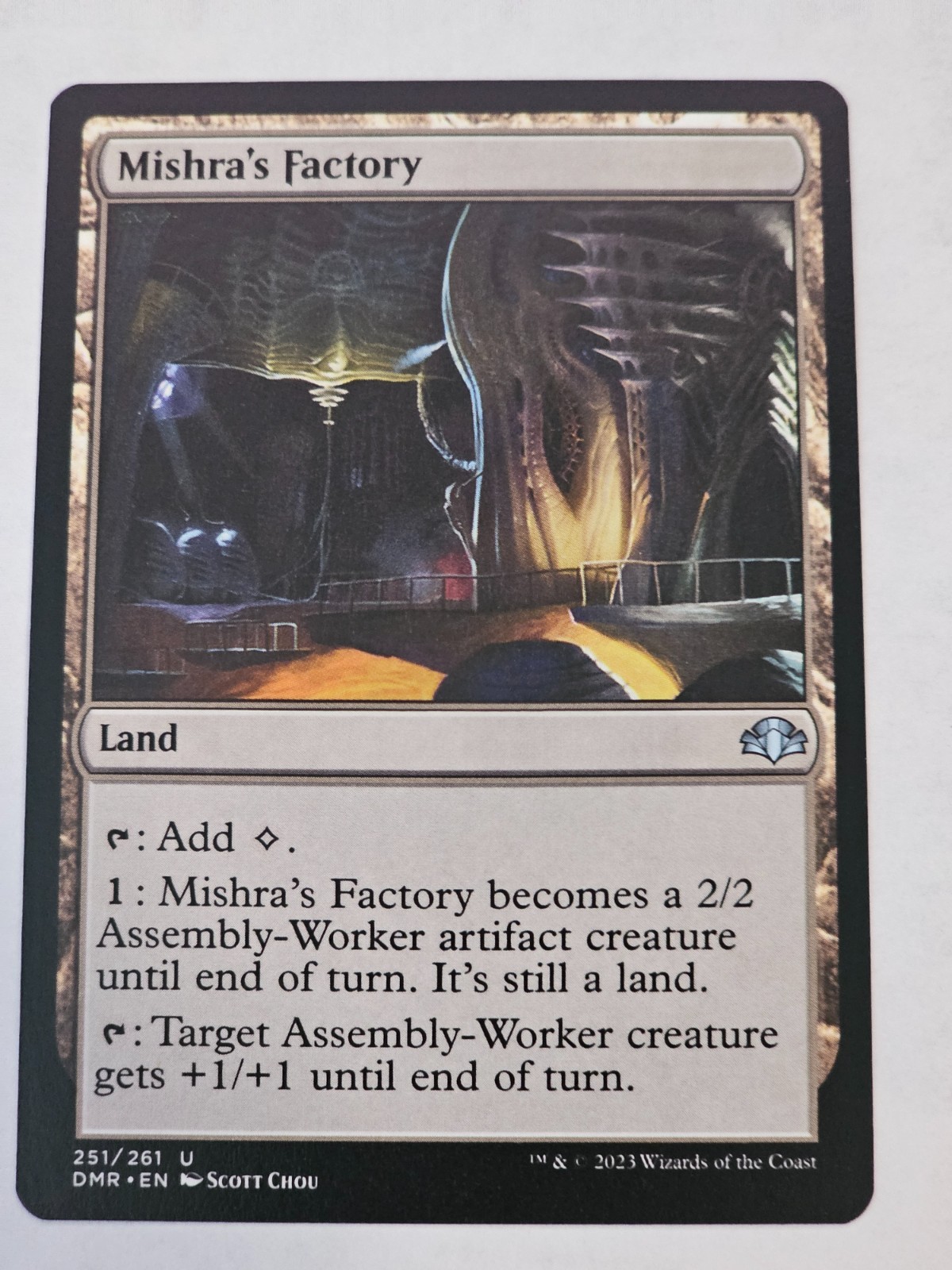 Mishra\'s Factory - Dominaria Remastered - MTG