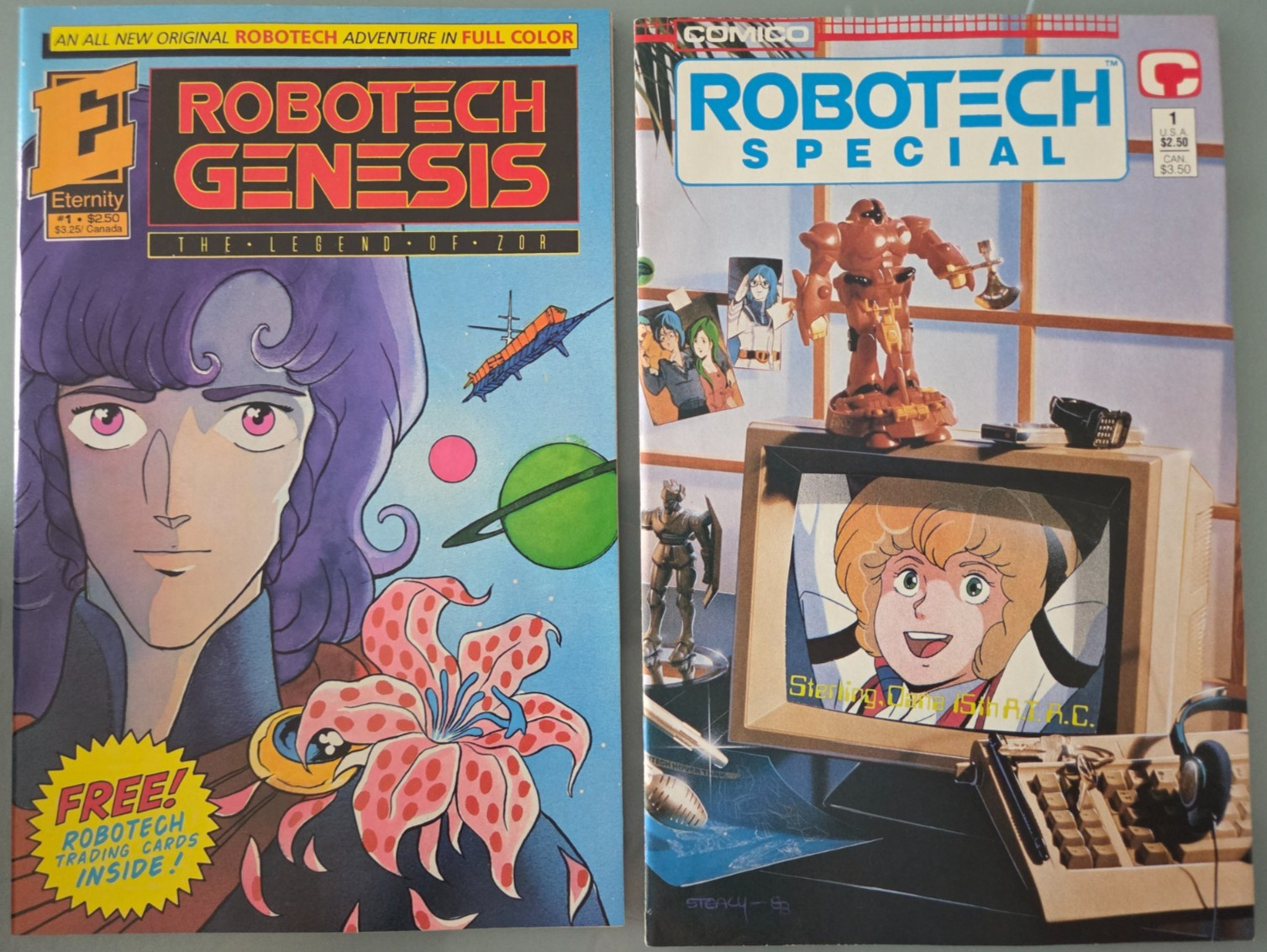 ROBOTECH SET OF 30 ISSUES (1985) ETERNITY / COMICO COMICS MACROSS MASTERS