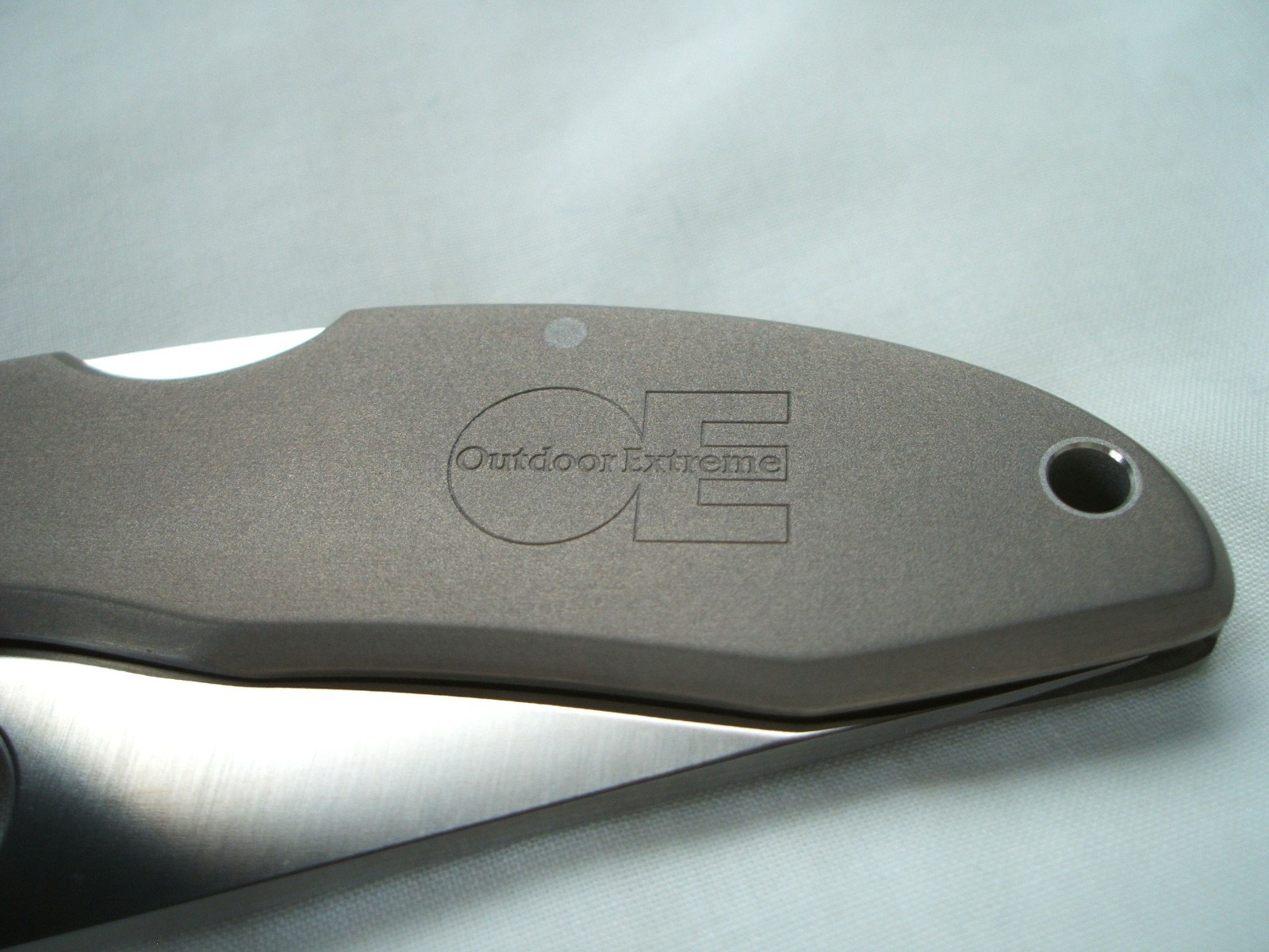RARE Vintage Spyderco Delica C11PTI, Titanium grip. OE Ltd Edition.  Japan only.