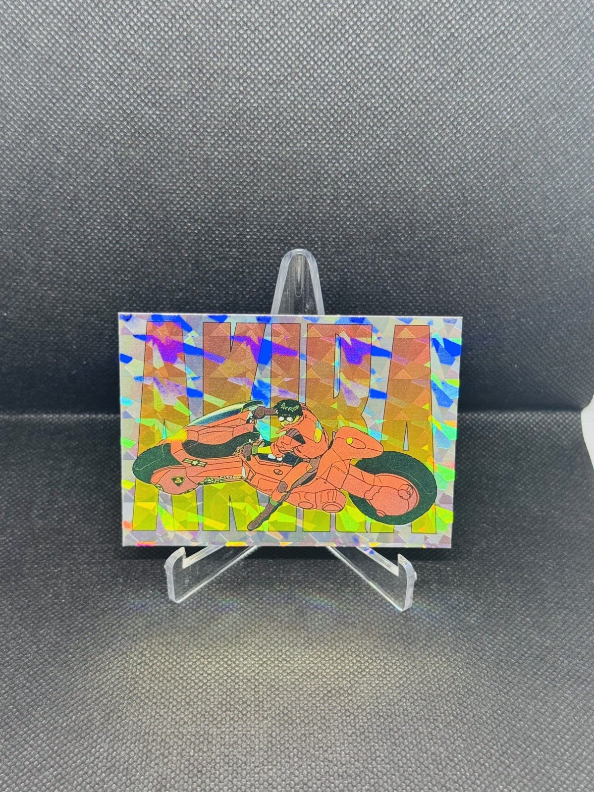 1994 Cornerstone Akira Master Preview Vintage Promo Akira Bike Prism Holo (a)