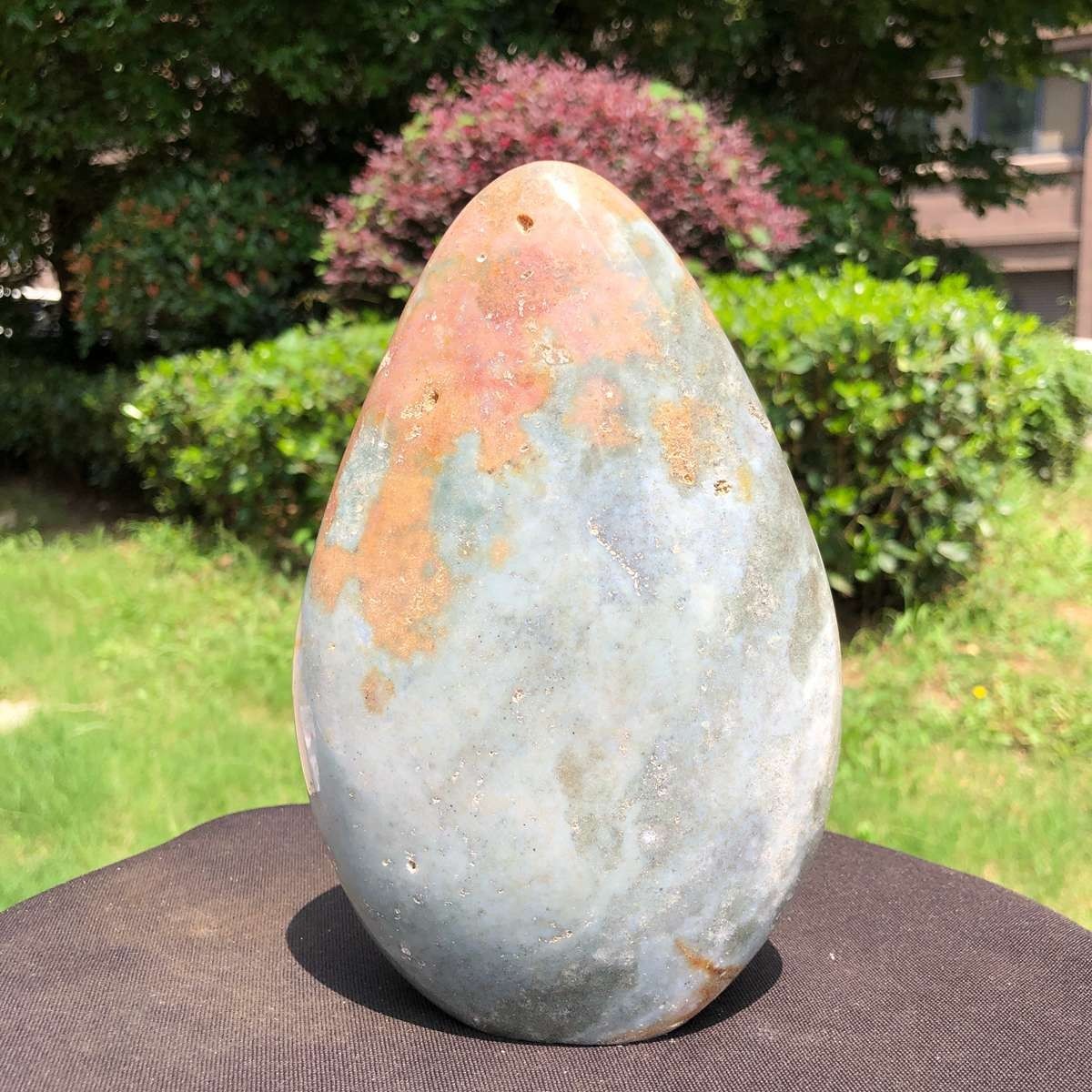 3.54LB natural Marine jasper quartz crystal free form mineral specimen Healing