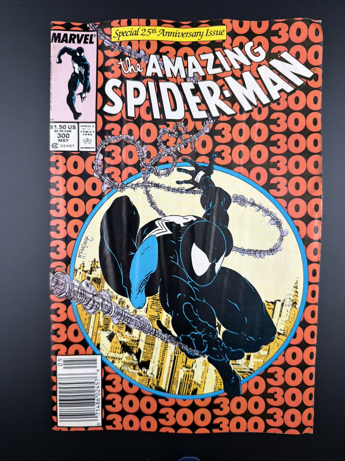 The Amazing Spider-Man #300 Newsstand Variant (Marvel Comics May 1988)