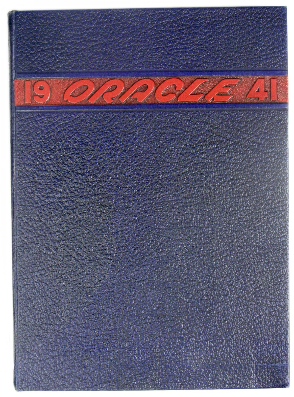 Vintage 1941 Oracle Kern County Union High School Yearbook Annual Bakersfield CA