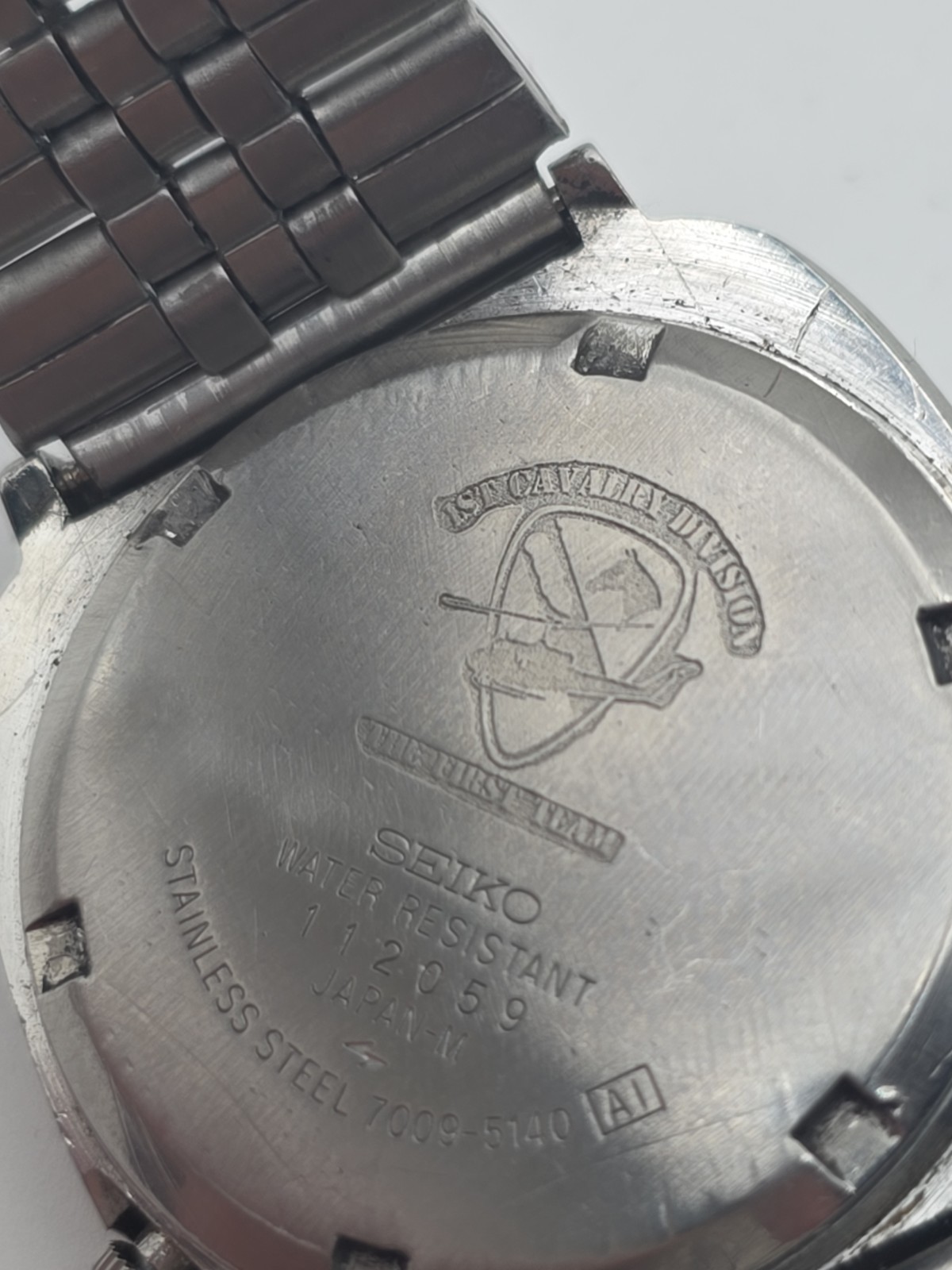 Vietnam war 1 st calvary division the first team vintage Seiko 5 automatic watch
