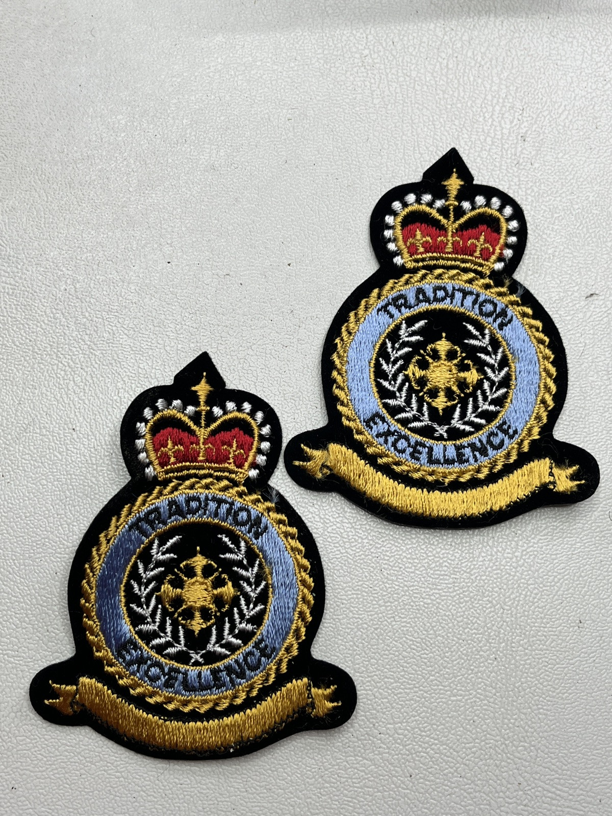 Military ROYAL AIR FORCE Tradition Excellent Patch Lot Of 2 Patches M026