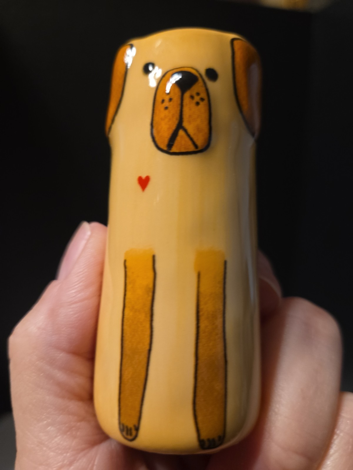 Natural Life Dog Bud Vase 3