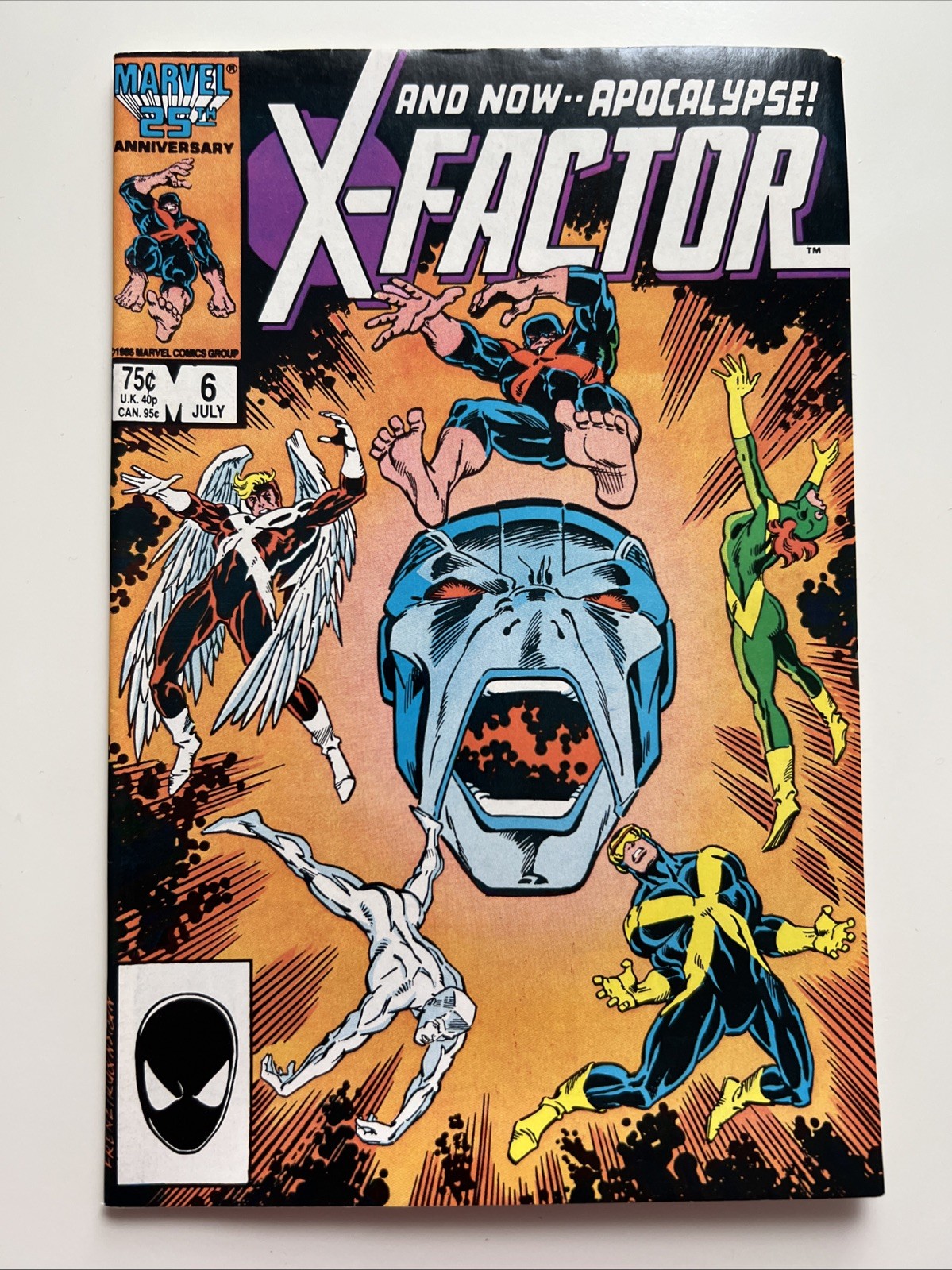 X-Factor #6 (1986) *1ST APP OF APOCALYPSE* 