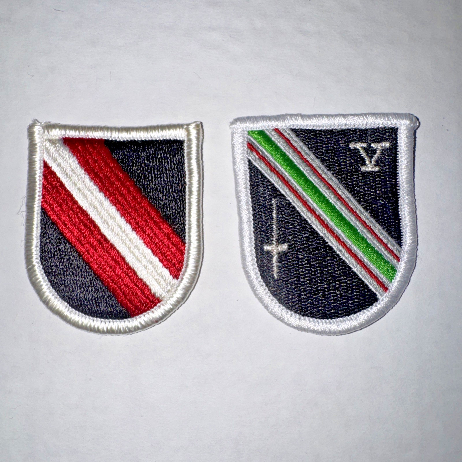 5th Special Forces Group Deployment Beret Flash Patches