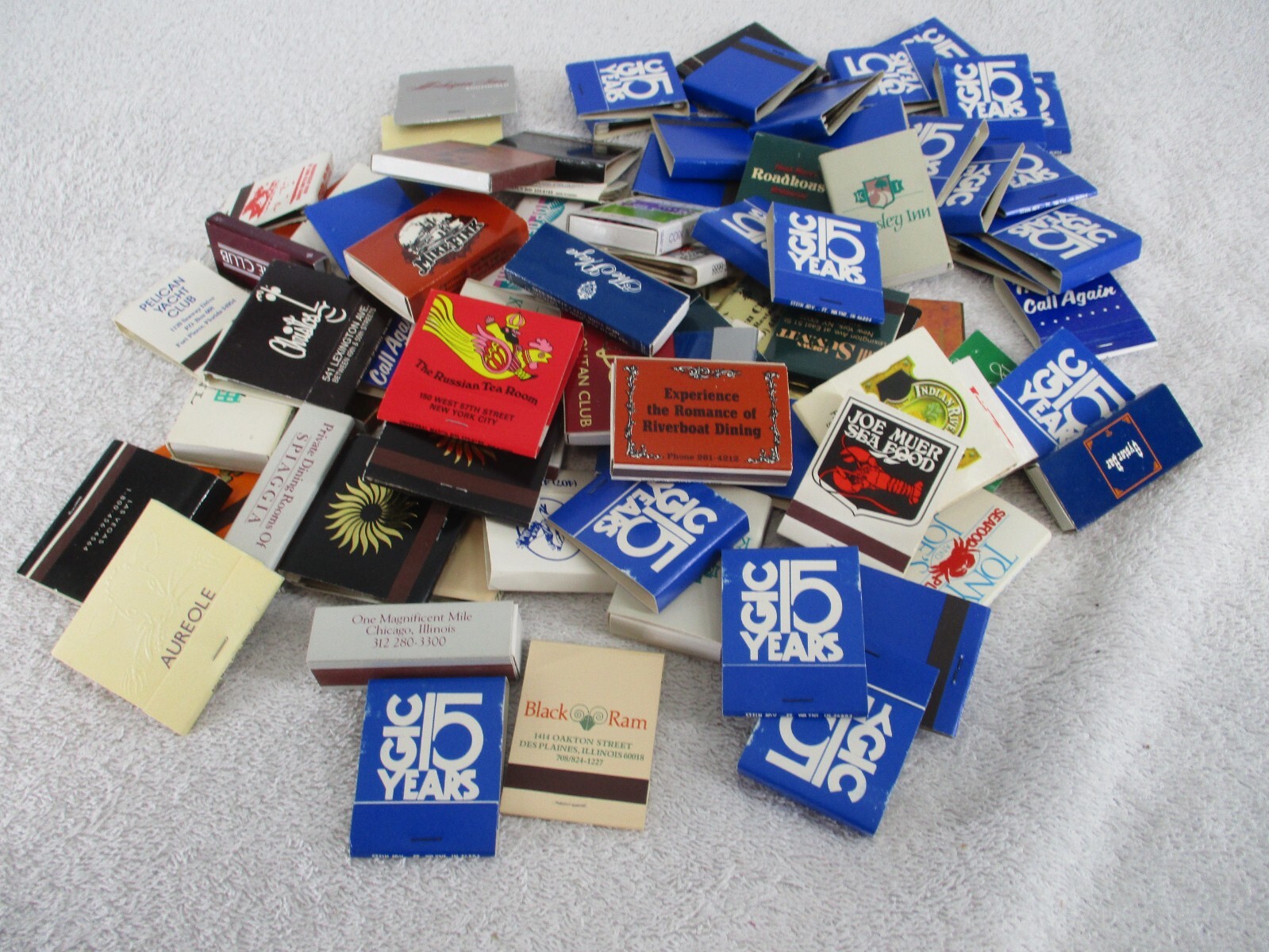 Matchbook Covers Collection Hotel Inn Casino Restaurant Vintage Matches Sands