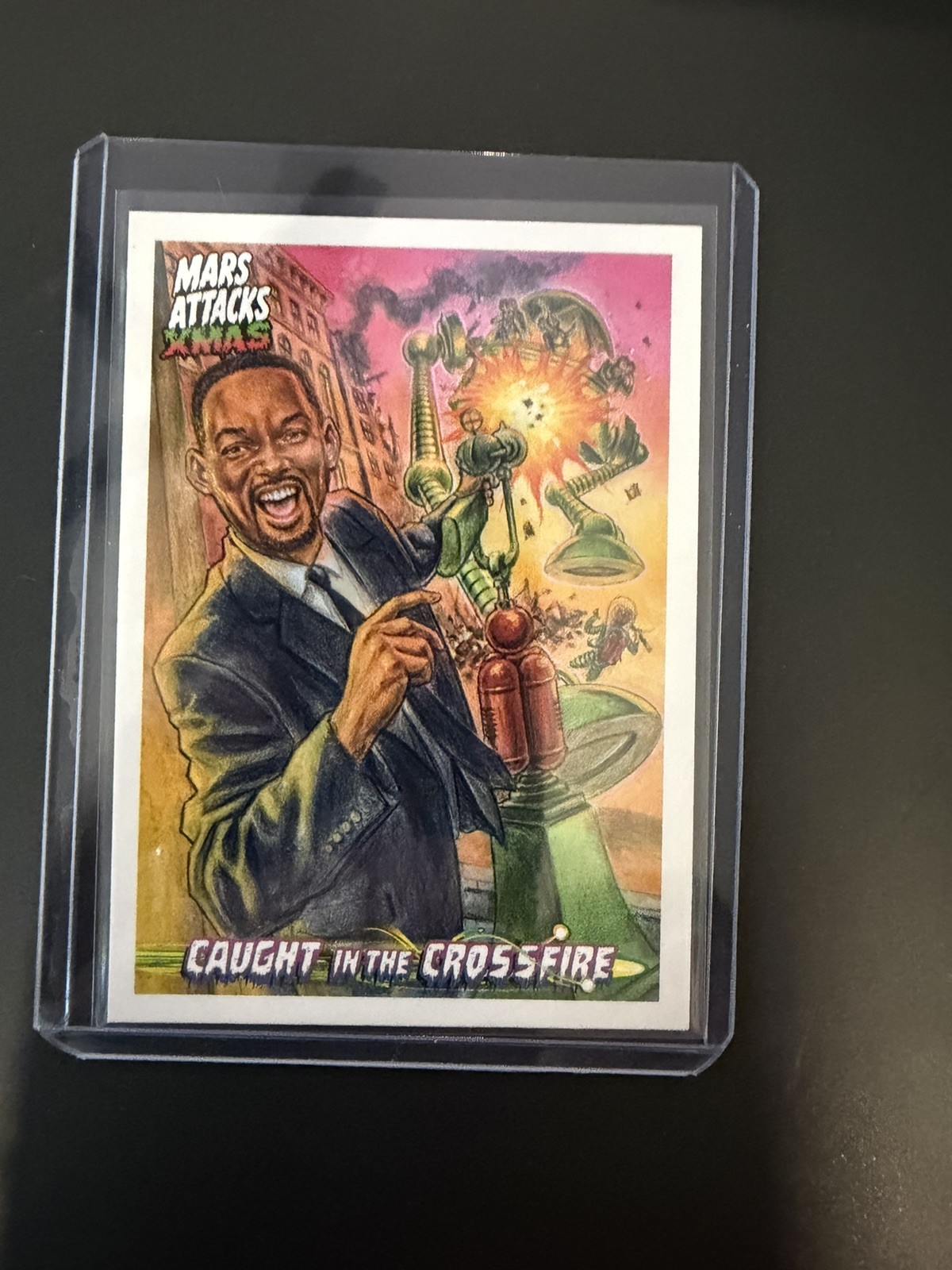 2026 Topps Mars Attacks Xmas Will Smith Caught In The Crossfire SP 🔥🔥🔥