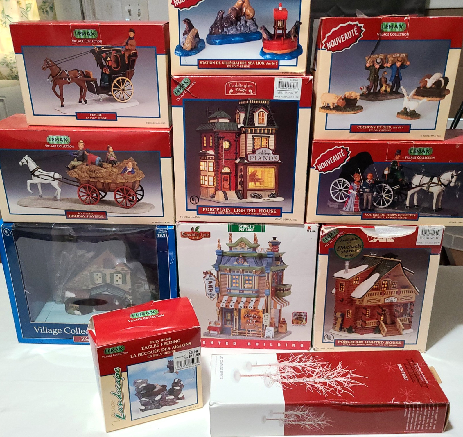 Lemax Christmas Village LOT