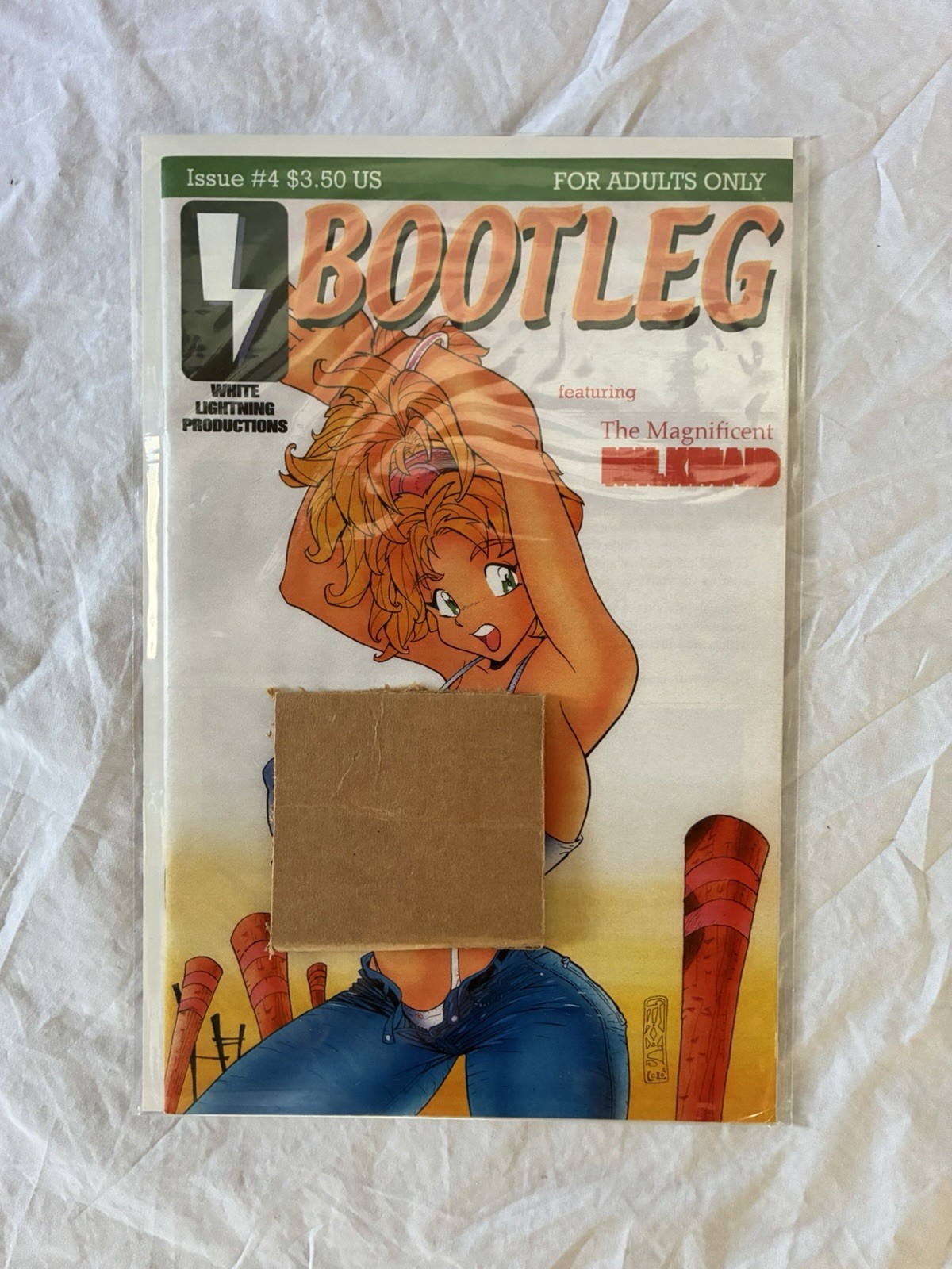 Bootleg #4 Comic Book - The Magnificent Milkmaid - Adult Comic Not For Kids