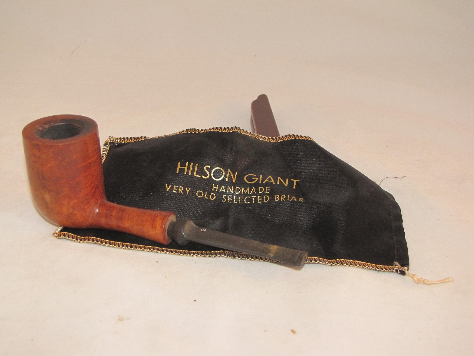 VINTAGE HILSON GIANT AVANTI PIPE - HANDMADE VERY OLD SELECTED BRIAR