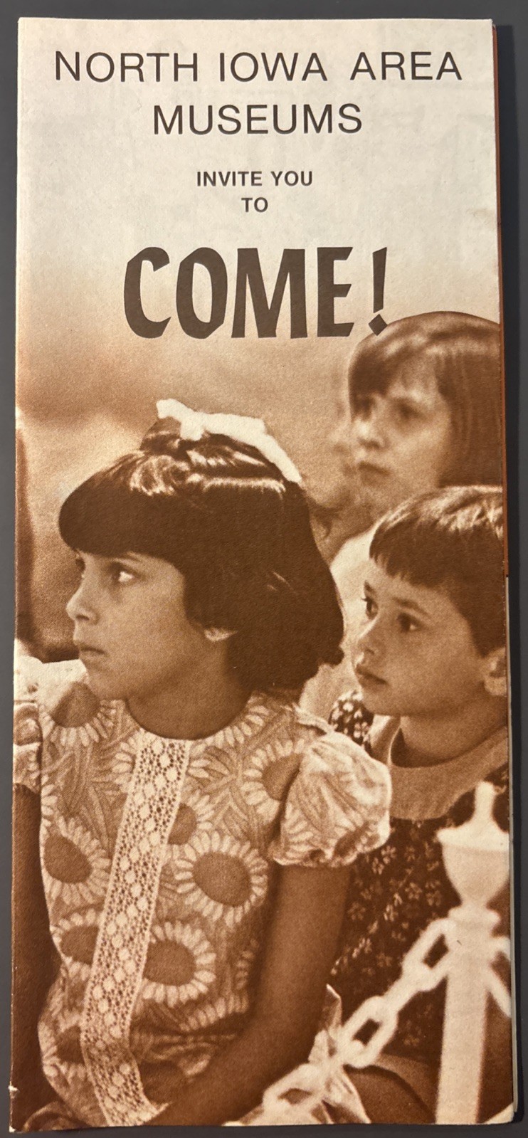 1960s North Iowa Area Museums Brochure