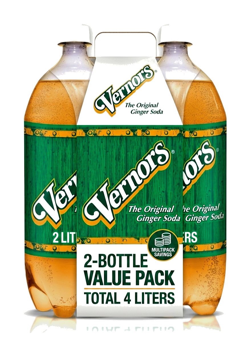 Vernors Ginger Soda 2 Liter – 2 Pack 🫚🥤 Classic Bold Flavor