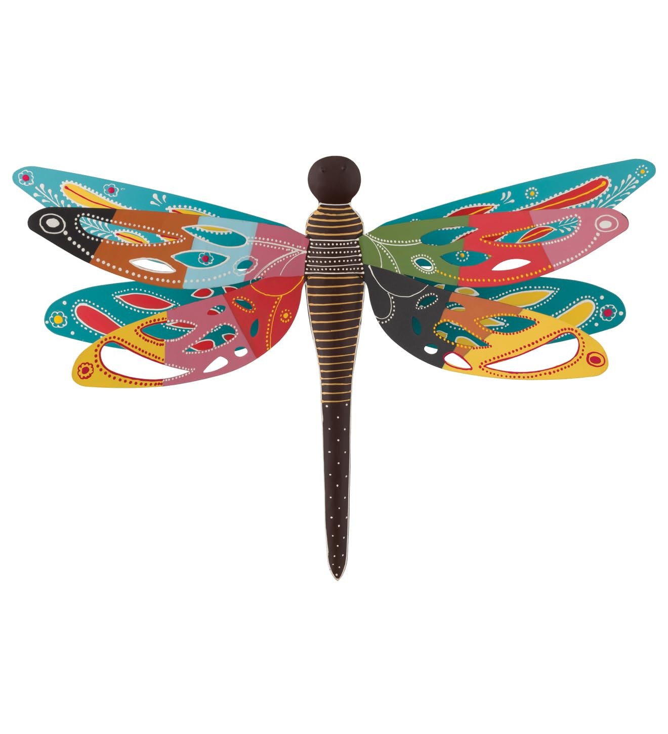 Regal Art & Gift Cirque Dragonfly Wall Decor, Large Multicolor Outdoor Decor