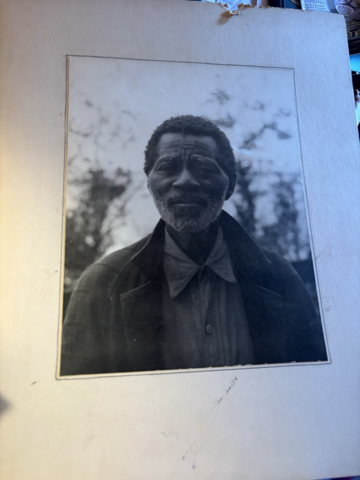 Vintage B/w Photo Est 1940s Pic 10 X 13 Mat Is 16x20