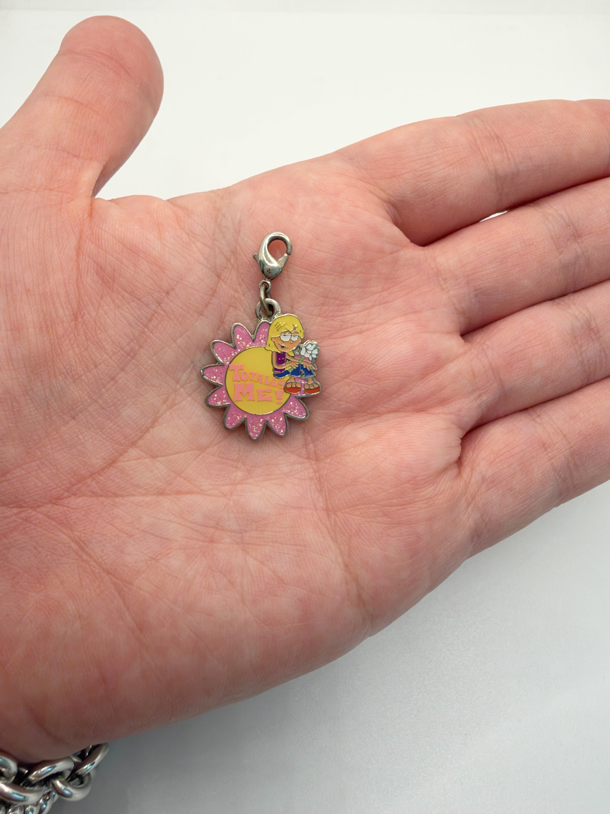 MEGA RARE Vintage Disney Lizzie McGuire Totally Me Charm Y2K HTF