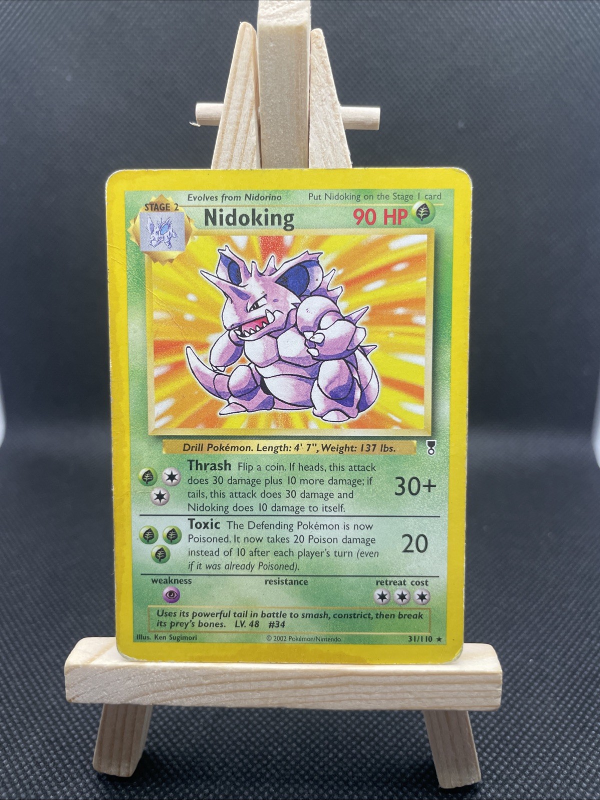 Nidoking 31/110 Legendary Collection