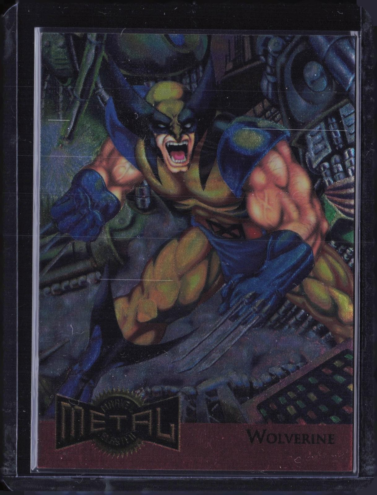 Wolverine 1995 Metal Marvel #18 Metal Blasters