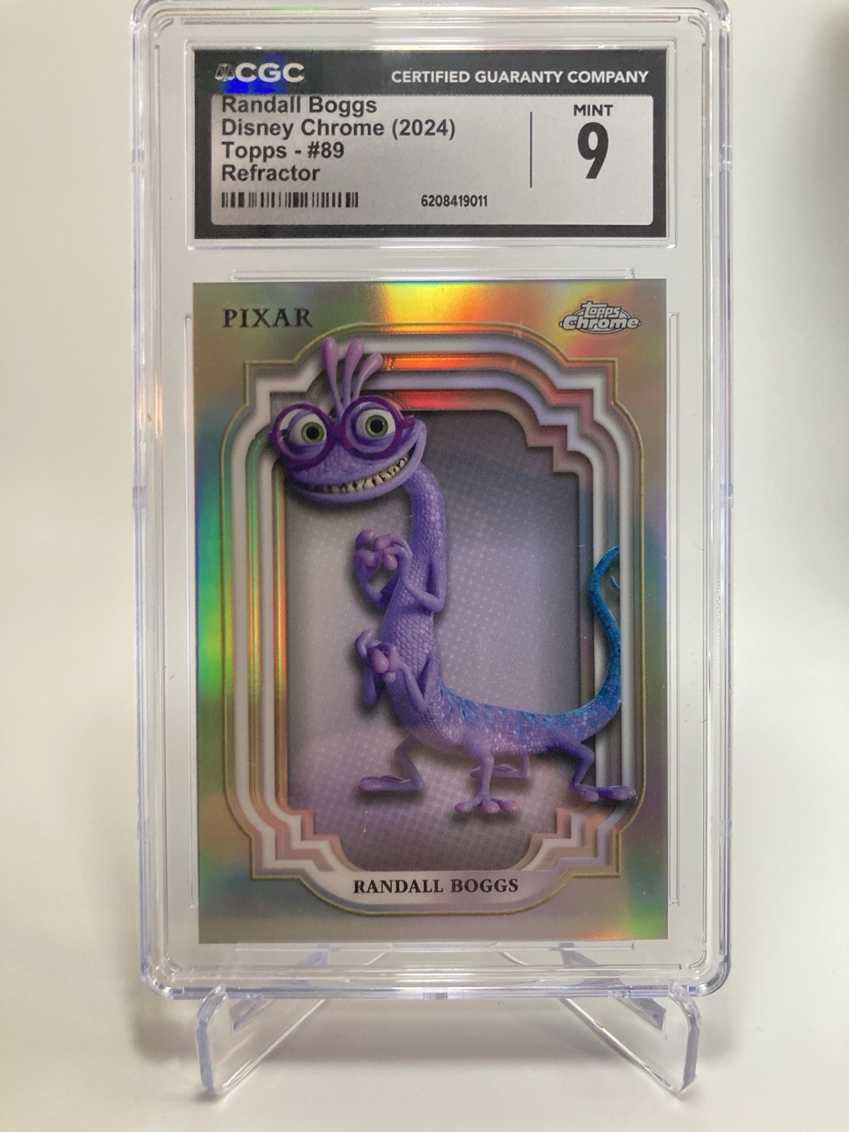 2024 Topps Chrome Disney Base Refractor #89 Randall Boggs