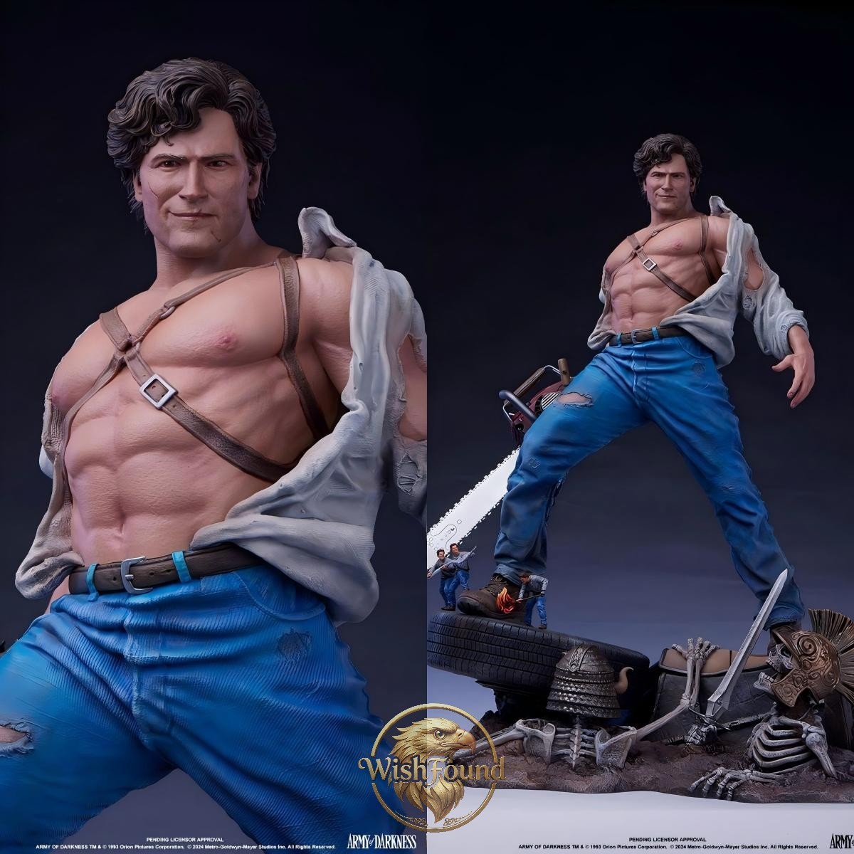 Sideshow x PCS 913730 Army of Darkness - Ash 1:4 Statue Collectibles 21.5in H