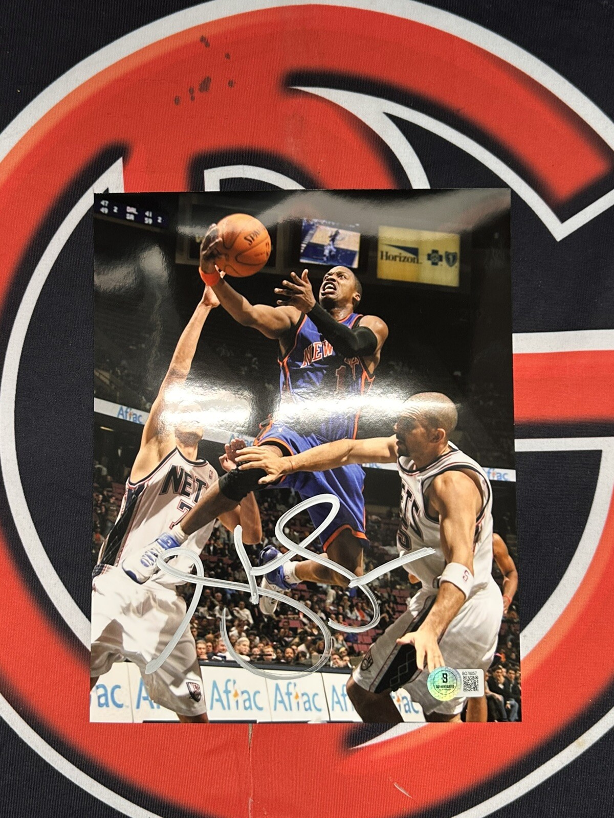 Steve Francis New York Knicks  Signed Autographed 8x10 Photo Beckett