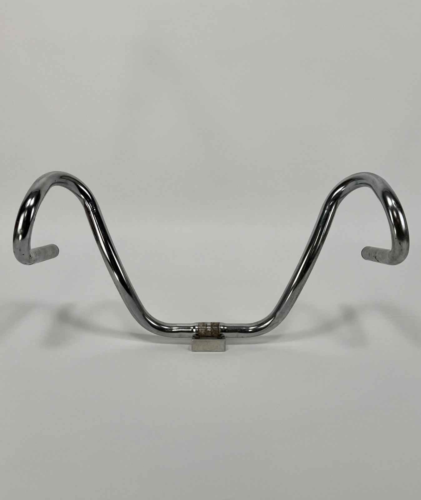 Vintage Wald Ram Horn Handlebars Chrome USA Made 9” Muscle Banana Bicycle Bars