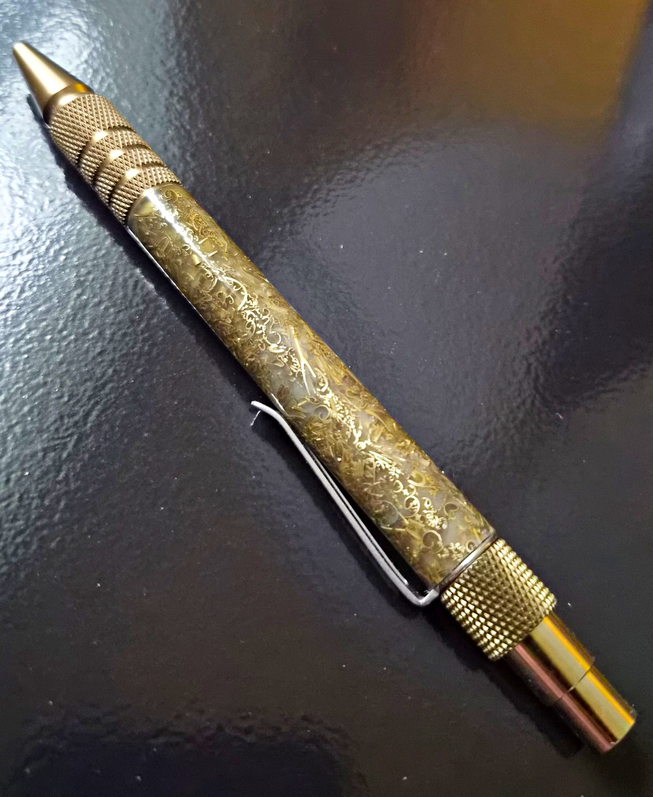 PSI DuraClick Cast Brass Shavings, Antique Brass finish, PSI DuraClick Cast Brass Shavings, Antique Brass finish,