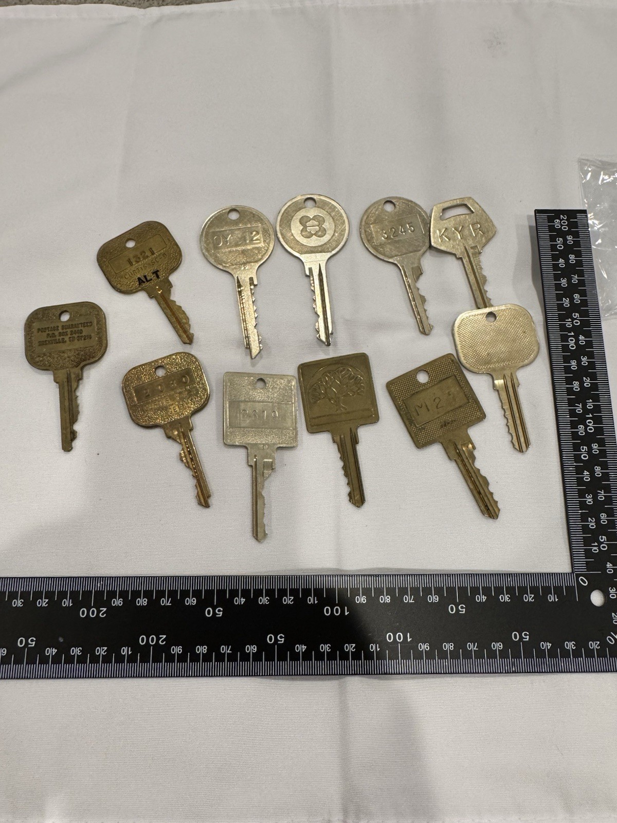 11- Vintage Mailbox Keys
